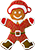 gingerbread Santa